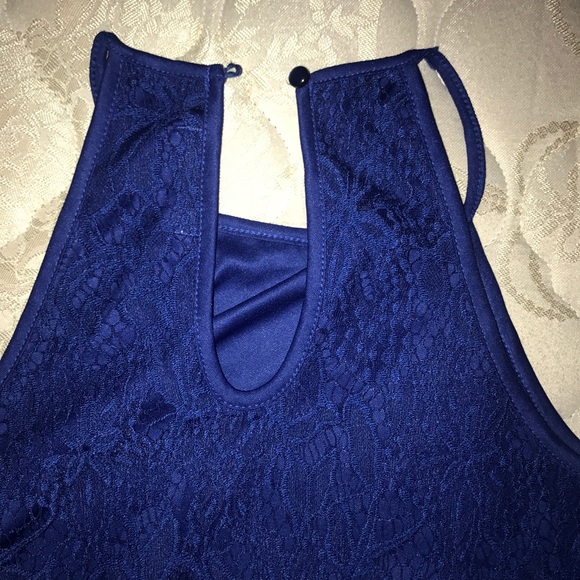 Royal blue dress - Picture 2 of 2